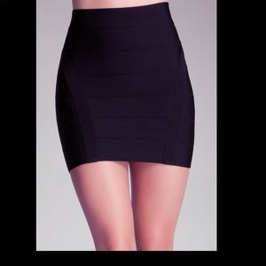 NWT bebe bandage skirt XS